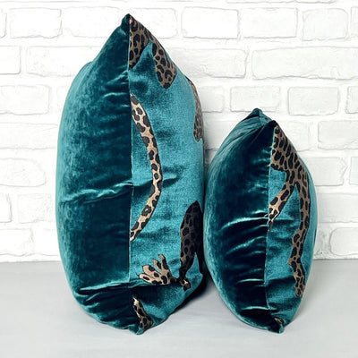 Panthera | Aquamarine Cushion - Zanders & Co Wholesale